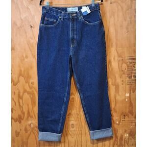 NWT L.A. Blues Jeans Women's Size 10 Classic Fit Dark Wash Blue Denim Classic